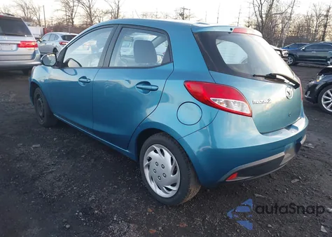2012 Mazda Mazda2 Sport из США, поврежденный, VIN JM1DE1KZ8C0148776